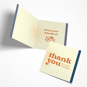 Show details for Sample Folded Card - POD Item