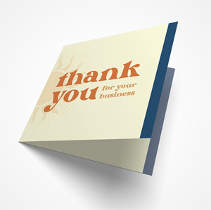 Show details for Sample Folded Card - POD Item