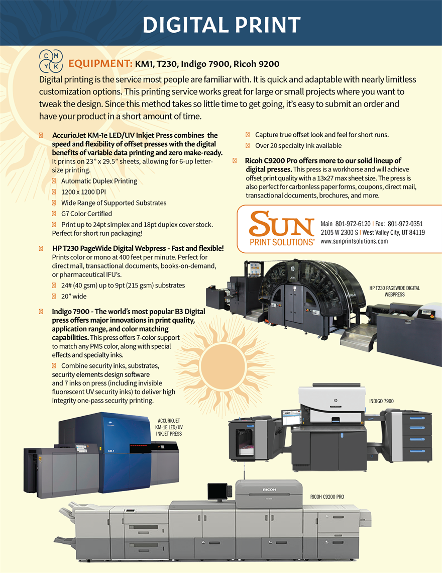 Show details for Sample Flier - POD Item